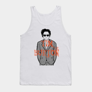 Tim Burton Portrait Tank Top